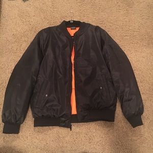 Black Bomber Jacket